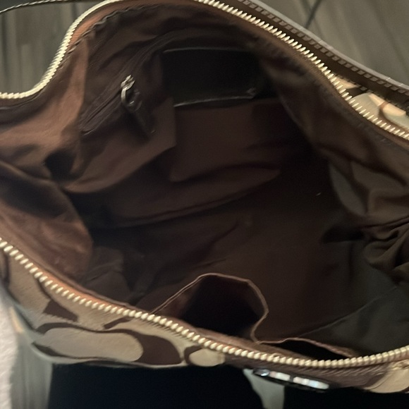 Coach logo canvas bag with dust bag - Picture 13 of 17